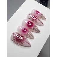 Gel Nails y2k Pink Hot Item