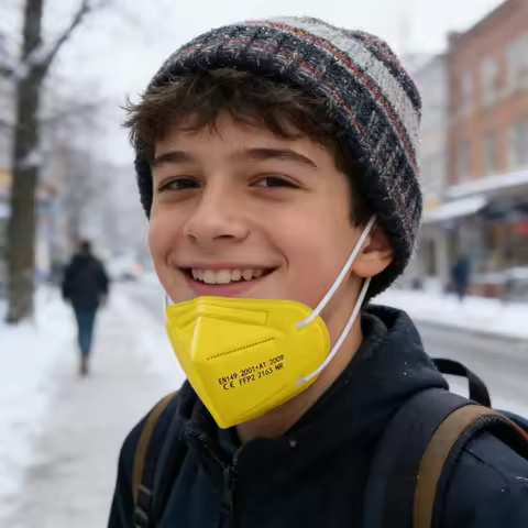 100pcs Kids FFP2 Masks CE Approved Child KN95 mascarillas fpp2 5layer Security Protection Mask Kids 