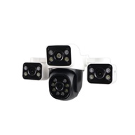 [3กล้องในตัวเดียว] กล้องวงจรปิด 3 กล้อง Aston IP X3 View เลนส์กว้าง เห็นทุกมุม ติดตั้งภายนอกบ้าน รับ