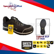HITAM Original Ligero2 Ligero 2 Low BLACK BLACK S1P Jogger Safety Shoes