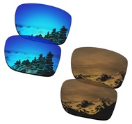 เลนส์อะไหล่ทดแทนโพลาไรซ์2คู่สำหรับ Oakley Holbrook XL OO9417กรอบแว่นกันแดด | ติดตั้งได้ง่าย | ใส่ได้