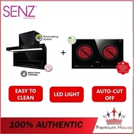 Senz SZ-CH3288AC STELLA L Shape Design Heat Pro intelClean Cooker Hood + Senz SZ-RC220 MultiCooker