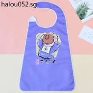 Adult Bib Eating Oil Splash-Proof Eating Hot Pot Dedicated Apron Dirty-Proof Cute Bib Adult Portable