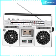 เครื่องเล่นเทปคาสเซ็ตของ Shiwaki เครื่องเล่นเทปพร้อมที่จับโหมดเล่นหลายโหมดมัลติฟังก์ชั่นเครื่องบันทึ