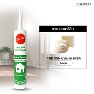 Leowood ยาแนวอะคริลิค  Acrylic Sealant สำหรับงานยาแนวทั่วไป 300 - 450 ml. มีทั้งหมด 10 สี กาวยาแนว ยาวแนวผนัง ยาแนวอะคริลิค