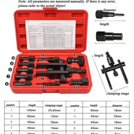10Pcs Bearing Remover Set Grip On Bearing Puller