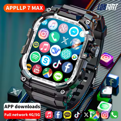 New Q888 4G Smart Watch GPS Wifi Android 10.0 OS Smartwatch Video Call 8MP Rotating Camera 2.06inch 