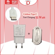 Samsung Fast Charging Charger with Warranty Type C 15 Watt M04, M13, A02s, A03s, A04, A04e, A04s, A1