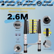 Telescopic Aluminum Folding Ladder Single Telescopic Ladder 8.5FT/2.6M