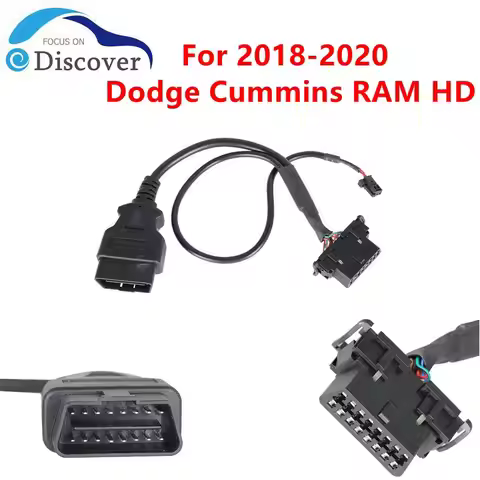 Adapt For 2018-2020 Dodge Cummins RAM HD Diagnostic OBD2 Cable Compatible With Cummins RAM HD For Be