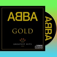 CD COMPACT AUDIO SONG ABBA GREATEST HITS - NOSTALGIA POP SONG CAR CD CASSETTE - WESTERN POP SONG MUS