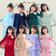 Baju Raya Peplum Baju Kurung Budak 2023 Baju Raya Budak