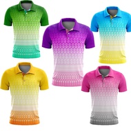 Polo shirt (Chico) 2Tone Green pattern, requesting 2TONE 2TONE, pink, blue, yellow ((selecting the d