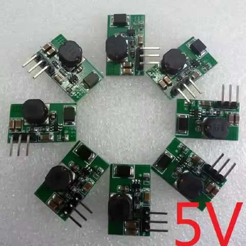 DC 6.5V-23V 12V to 5V 8 Pcs 10W Breadboard Power Module DC Converter replace mb102 AMS1117 LM2596