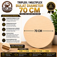 Round Plywood Diameter 70 CM | Round Plywood 70cm Thickness 3mm 5mm 6mm 7mm 9mm