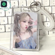 1F Acrylic Photocard Holder Kpop Idol Card Holder Transparent Photo Sleeves Portable ID Bus Card Pro