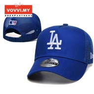 Los Angeles Dodgers MLB Cooperstown Dark Royal 39THIRTY Stretch Fit Cap