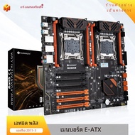 X99 Huanzhi เมนบอร์ด X99 F8D PLUS LGA 2011-3 Xeon รองรับ Intel Dual CPU E5 2640 2666 2670 2696 V3 V4