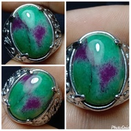 Cincin Batu Akik Permata Ruby Tanzania