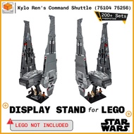 Display Stand for Lego Star Wars Kylo Ren's Command Shuttle (75104)  / Kylo Ren's Shuttle (75256)