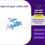 Quality 1/2W 1% 0.33R line resistor Buffalo Head Components.