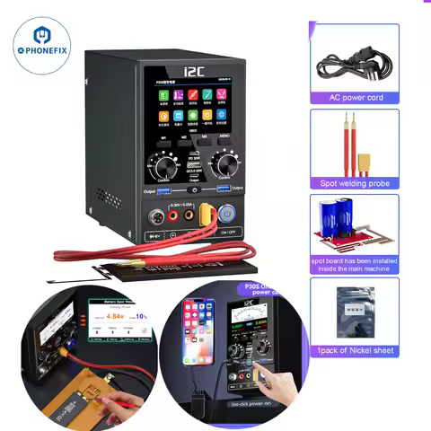 I2C P30S Popular 10-in-1 Digital Power Supply Soldering Station Compatible Handle 210 115 welding ti
