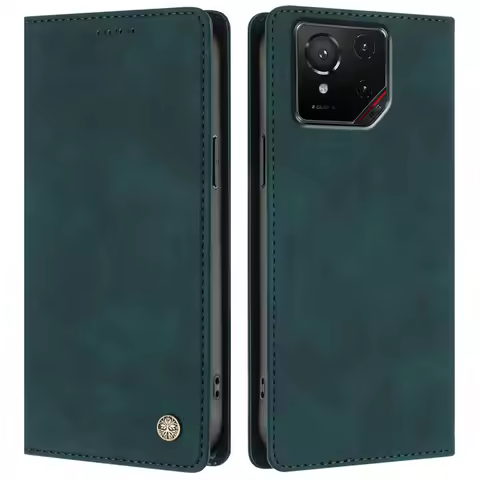 Magnetic Flip Case For Asus ROG Phone 9 Pro RFID Leather Wallet Book Funda for Asus Rog Phone 8 7 Pr