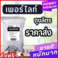 [ ส่งฟรี! ] เพอร์ไลท์ (Perlite) วัสดุปลูก แคคตัส ไม้อวบน้ำ ไม้ฟอกอากาศ ไม้ดอก ไม้ประดับ วัสดุปลูก ดินปลูก เพอไล