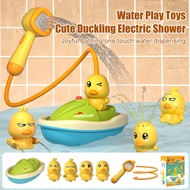 Baby Bath Toys Mainan mandi bayi untuk kanak-kanak dengan 3 mainan mandi bebek elektrik mainan sempr