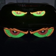 ไฟ LED รถยนต์ Devil Eye - อุปกรณ์เสริมกระจกหน้ารถ USB กระพริบแบบเคลื่อนไหว