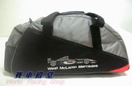 【☆賽車殿堂☆】F1賽車West McLaren Mercedes邁凱輪車隊㊣原廠真品限量賽車大旅行袋