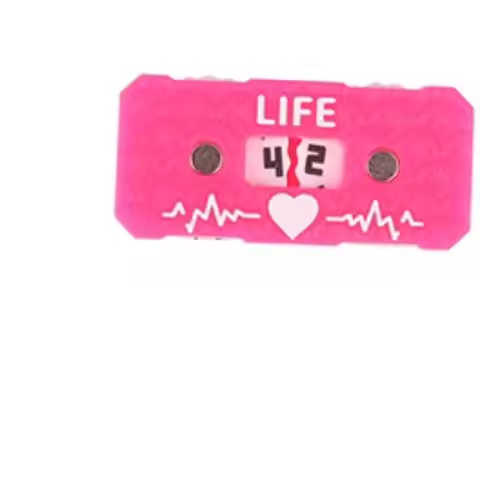 Random 41x20x9mm Wound Tracker 00-99 1 Tracker No Painting Requirement Life Tracker Board Game Count
