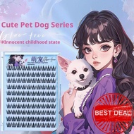 Bqi Eyelashes Super Sticky False Eyelashes Glue-free Trilogy Eyelashes Single Eyelashes Eyelash G0y0