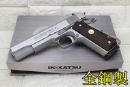 武SHOW 鋼製 INOKATSU COLT M1911 手槍 CO2槍 銀 井勝 1911 柯特 MEU 45手槍 