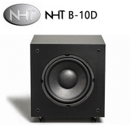 美國 NHT B-10D 密閉式10吋超重低音喇叭 黑色/支