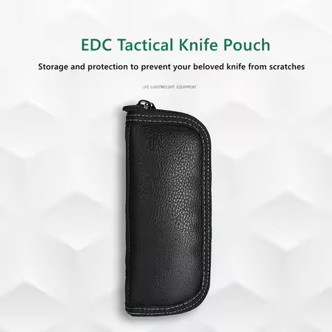 Folding knife, leather bag, knife bag, knife cover, knife sheath, nylon cover, storage cover, protec