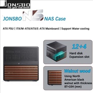 Jonsbo N5 Nas Case Uses North American Walnut Solid Wood Supports Itx/M-Atx/Atx/E-Atx Motherboards A