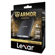 Lexar ARMOR 700 1TB / 2TB / 4TB Wide Compatibility USB 3.2 Gen 2x2 Portable SSD