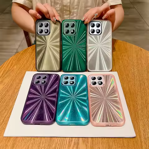 Gradient Flash Silicone Case For Huawei Honor X8a 4G 5G X8 X9 X7 X9a X9b X8b X7b X6 X6a X6s X7a Plus