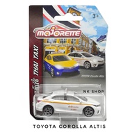 โมเดลรถ TAXI แท็กซี่ majorette โมเดลรถเหล็ก TOYOTA COROLLA ALTIS รถแท็กซี่ (แพ็คไม่สวย) THAI TAXI ลิ