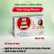 Ich Giap Vuong box of 30 tablets helps reduce the progression of benign goiter, reduces the risk of 