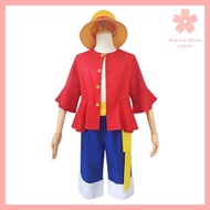 Direct from Japan Essri One Piece Luffy Cosplay Costume Monkey D. Luffy Cosplay Costume Anime Festiv