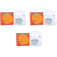 Cocofloss Expanding Woven Dental Floss by Cocolab, Waxed Tooth Floss for Daily Oral Care, Coconut Oi