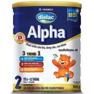 Dielac Alpha Step 2 Powdered Milk, 900g