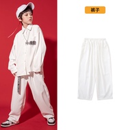 Bộ Trang Phục Nhảy Đường Phố Trẻ Em Quần Áo Sơ Mi Dài Tay Rộng Rãi Bé Trai Trang Phục Biểu Diễn Hiph