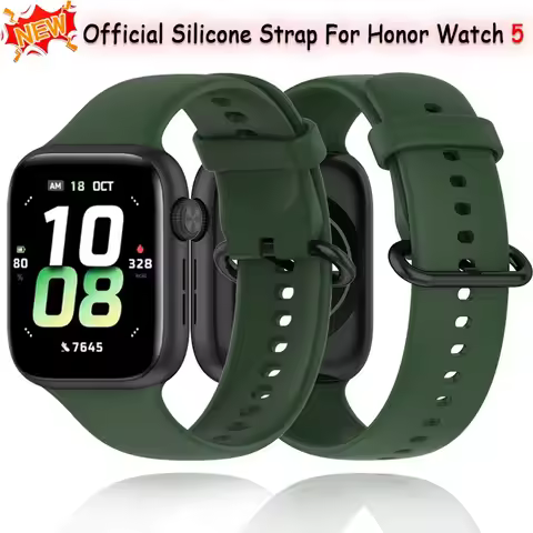 Watch band For Honor Watch 5 strap Men and women replacement Silicone strap Honor Watch 5 bracelet W