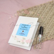 Perfume Sample - Acqua di parma Blue Mediterraneo - Mirto di Panarea, 2008 2ML Vial Perfume Fragranc