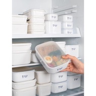 日本進口保鮮盒子可微波加熱飯盒便當盒水果盒冰箱專用食品收納盒
