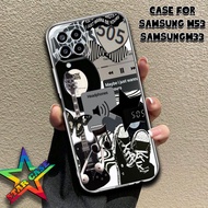 Samsung CASE 5GM53 / M33 5G MOTIF [AEST] Samsung CASE NEWEST 5GM53 CLEAR CASE PROTECTED CAMERA SOFTC