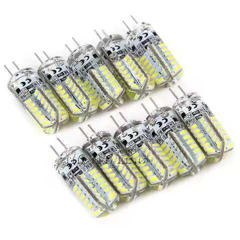 10PCS Mini G4 LED Lamp COB LED Bulb 3W 5W 9W 12W 220V 12V LED G4 Light 360 Beam Angle Chandelier Lig